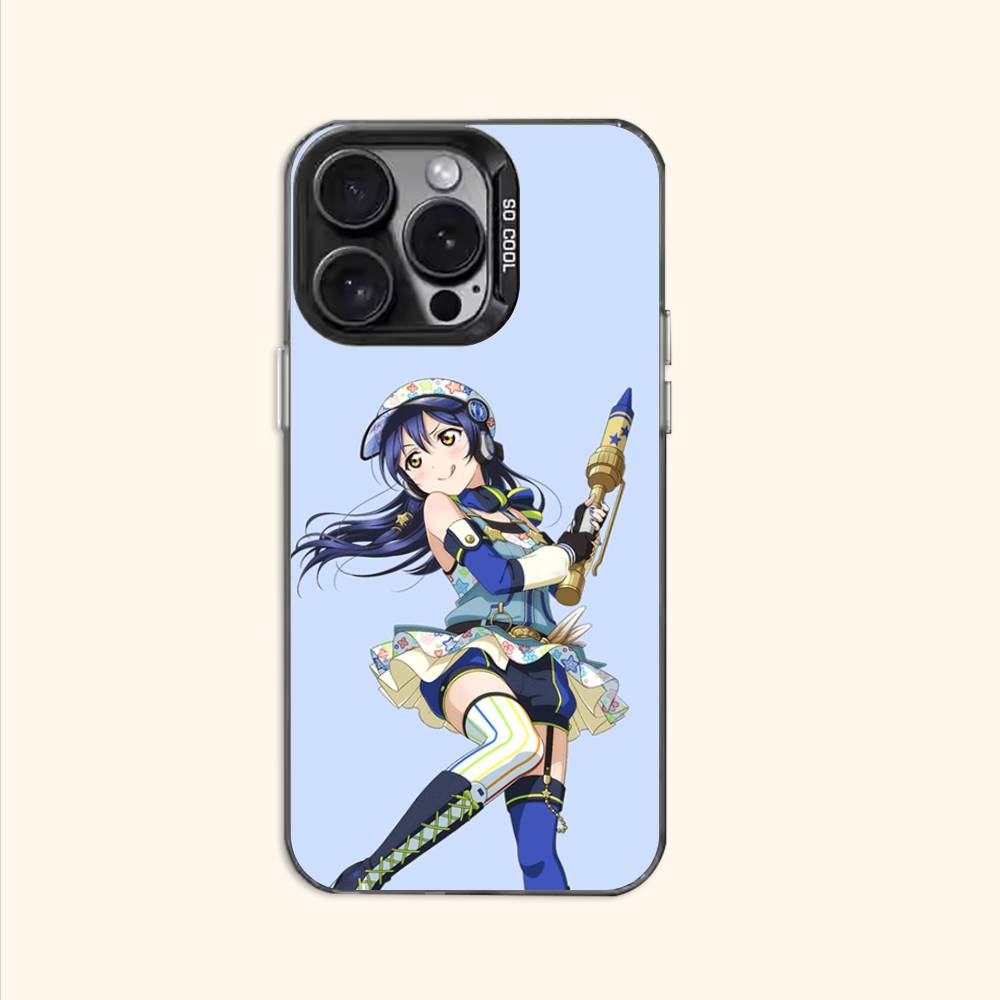Аниме Милый Чехол U-Umi S-Sonoda для iPhone 11 12 13 14 15 16 17 Pro Max XS X XR
