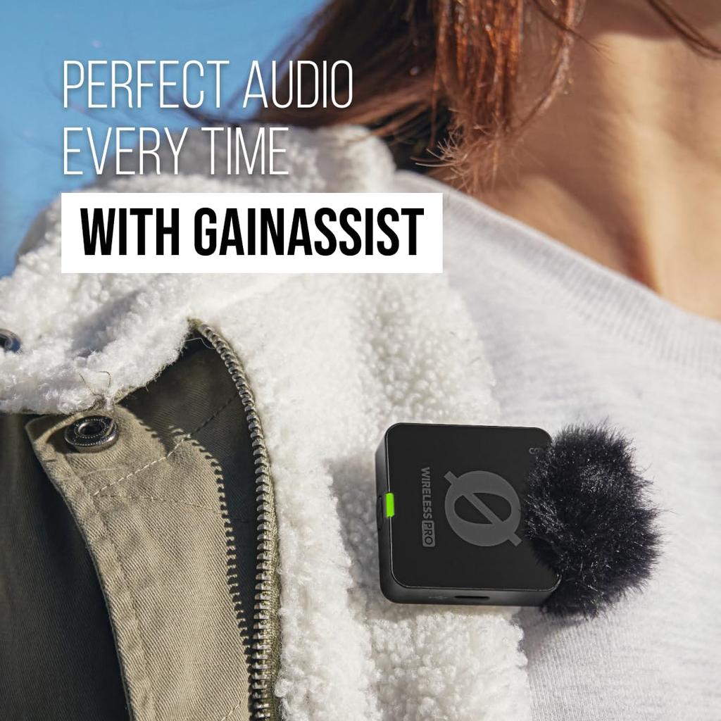 RODE Microphones Wireless PRO Dual-Channel Wireless Microphone System (WIPRO)