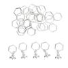 30Pcs Hexagonal Shape Knitting Stitch Markers Knitting Craft Tools  Weaving Craft Projects