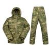 And Outdoor Splash Proof Hooded Cotton Jacket+heat Reflective Graphene Cold Insulation Tactical Cotton Jacket