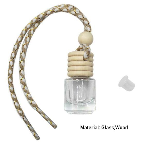 5ml Compact Aromatherapy Diffuse Bottle Attractive Sturdy Empty Car Hanging Perfume