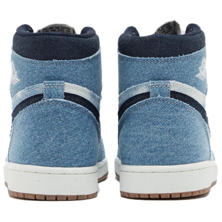Кроссовки унисекс Air Jordan 1 Retro High OG Denim Blue Summit-White Obsidian FQ2947-100