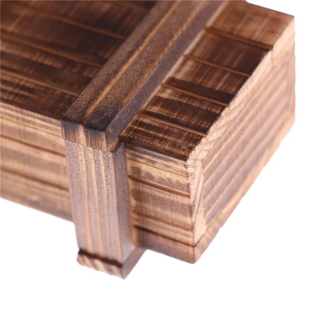 Секретный ящик Деревянная шкатулка-головоломка Шкатулки-головоломки 3D-пазл Шкатулка с замком Развитие мозга