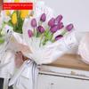 Водонепроницаемая упаковочная бумага для букета цветов «Романтическая любовь» с английским горячим тиснением