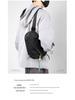 Men's 2022 Cross-border Korean Fashion Chest Bag: Trendy, Lightweight Shoulder Bag for a Cool Street Style.