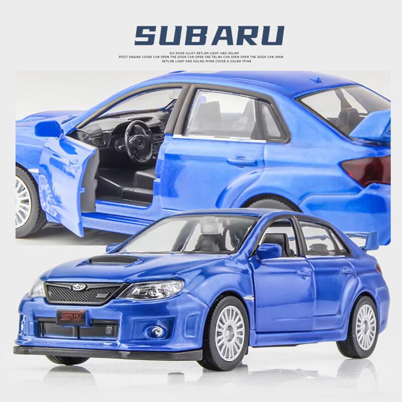1/36 Subaru Impreza WRX STI литые под давлением модели автомобилей, игрушки для подарков, коллекции, украшения