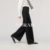 Wide leg pants for women, loose fitting slimming pants for women, suit pants, casual floor pants