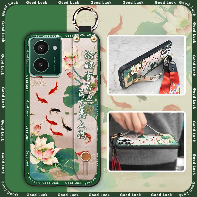 Водонепроницаемый чехол для телефона в китайском стиле для Nokia HMD Pulse/Pulse+/Pulse Pro, противоударный мягкий чехол, браслет, кольцо для защиты от пыли