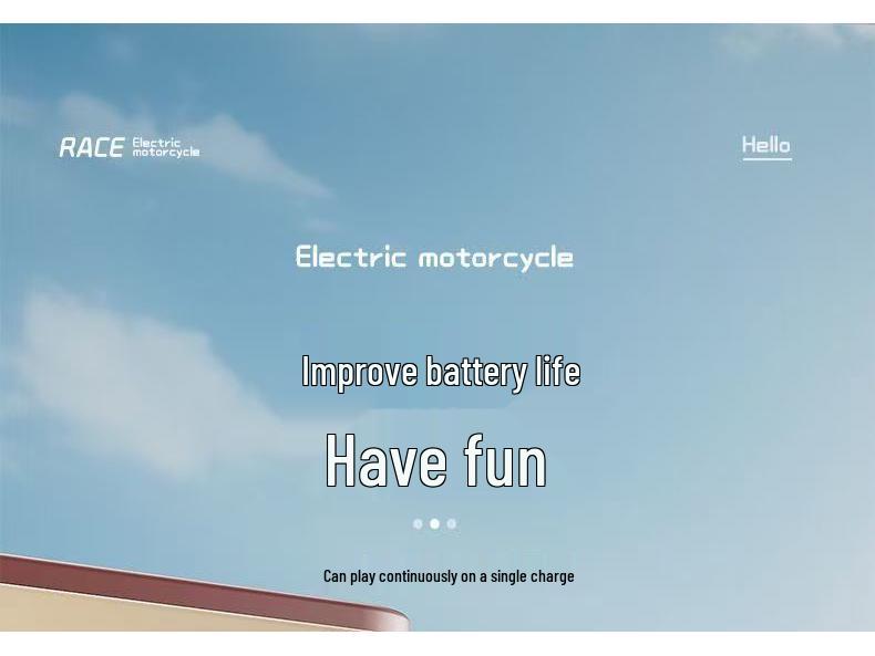 Перезаряжаемый детский электрический трехколесный велосипед - Мотоцикл на радиоуправлении для мальчиков и девочек.