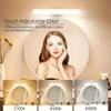 LED Makeup Mirror Light Cabinet Light Dimming Cabinet Light Reading Light 3-color USB Rechargeable And Stickable Night Light