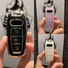 Новый чехол для дистанционного ключа из ТПУ для автомобиля, брелок для A6 A7 A8 E-tron Q5 Q7 Q8 C8 D5, защитный держатель, аксессуары