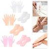 Moisturizing Glove Socks Set Dry Cracked Skin Calluses Treatment Silicone Gel Spa Gloves for Hand Foot Softening