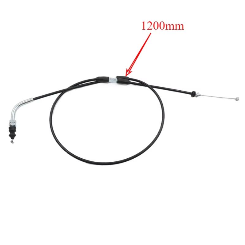 1 Комплект Набор Ручек Газа Мотоцикла С Тросиком Газа 22 мм 7/8" Для Квадроцикла Питбайка Мотокросса Скутера Gy6 50 куб. см - 150 куб. см