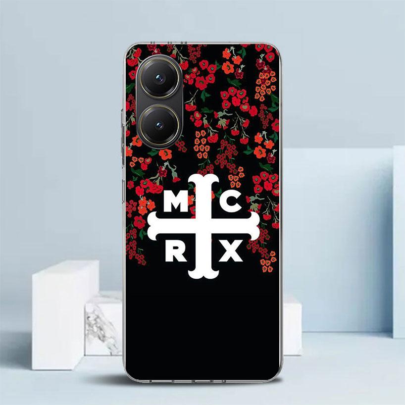 My Chemical Romance MCR Мягкий чехол для Xiaomi Poco F7 Ultra X7 X6 X5 Pro M7 Чехол для телефона Redmi 15 15C 13 13C 12 12C 10 10C Печать S