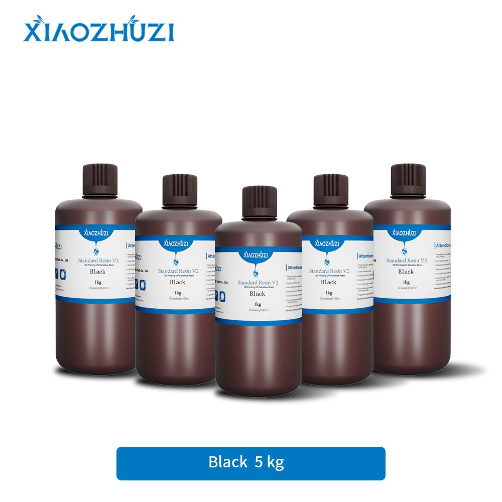 XIAOZHUZI-Light-Curing Standard V2 Rigid 3D Printing 405nm, Easy Molding, Low Odor, Suitable for Anycubic/Elegoo/Creality 3D