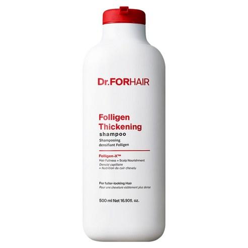 DR.FORHAIR Folligen Шампунь против выпадения волос, для густоты, с низким раздражающим действием, травяной цветочный аромат, 500 мл, 1 флакон