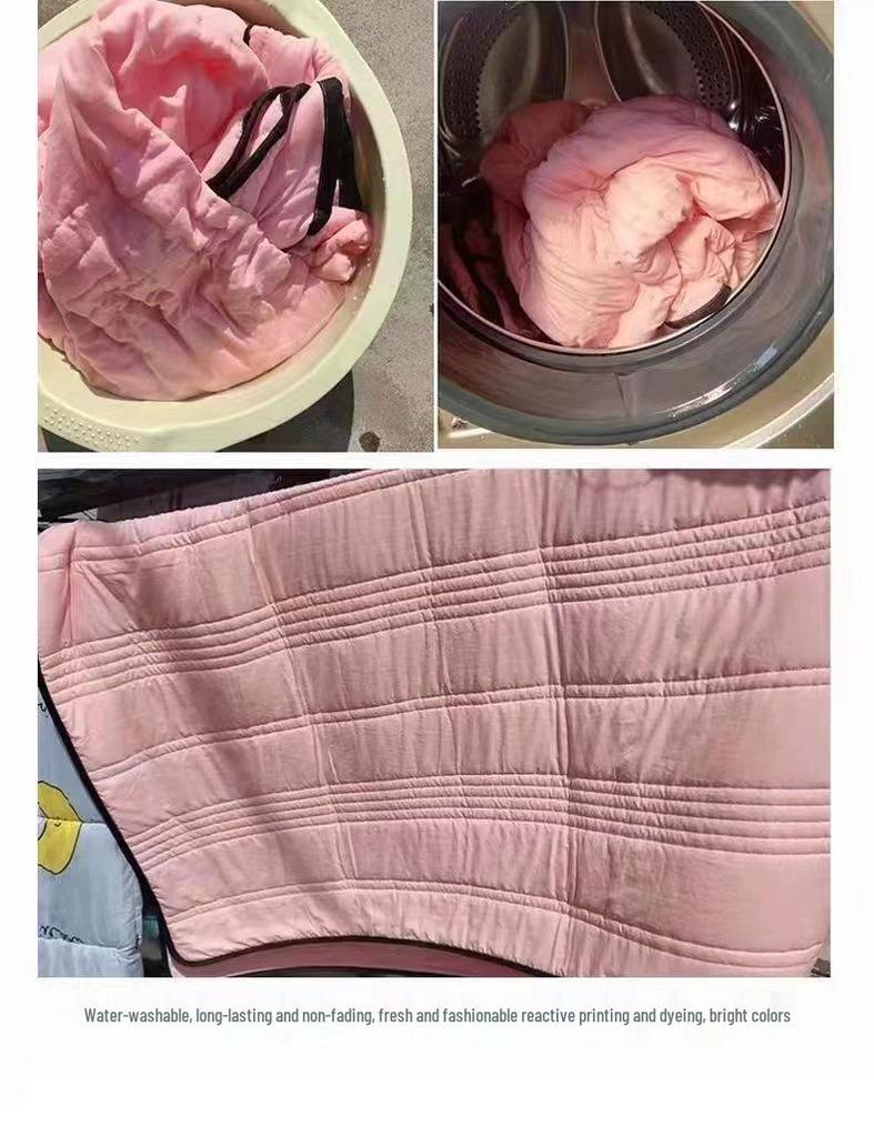 Легкое летнее одеяло, можно стирать в машине - Мягкий хлопок для детей и взрослых