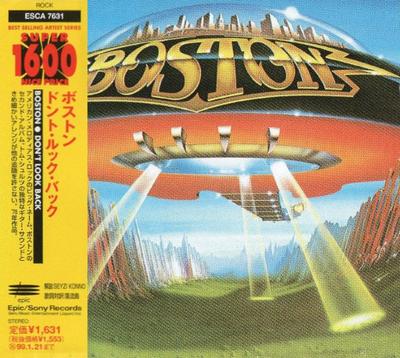 CD BOSTON - Don't Look Back ESCA7631 Epic 1997 Япония Рок Б/у