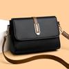 Women's Stylish Bag Soft Leather Crossbody Shoulder Bag Solid Color Premium Women's Messenger Shoulder Bag
