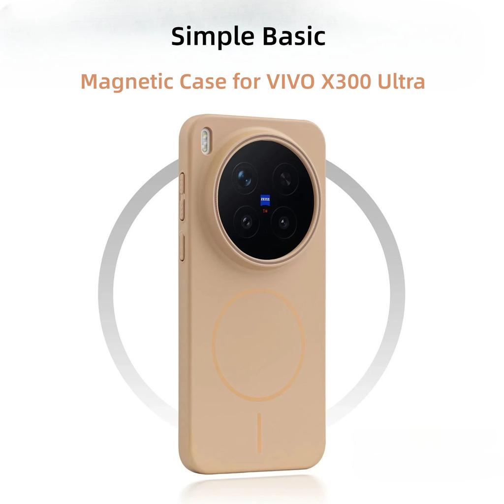 Модный Чехол Конфетного Цвета из ПК, приятный для кожи, для VIVO X300 Ultra X300S X200 Pro mini X200s, Магнитный, Защитный от падений, Матовый