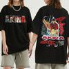 Japanese Anime Neo Tokyo Akira T Shirt Movie Science Fiction Manga Shotaro Kaneda Unisex Short Sleeve T Shirts Cotton