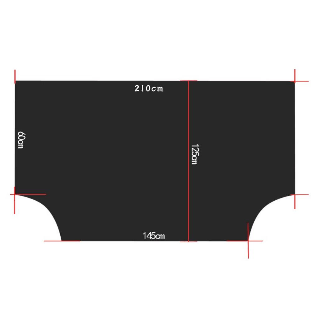 210X120 см автомобильный магнитный солнцезащитный козырек, лобовое стекло автомобиля, козырек от солнца и снега, авто водонепроницаемый защитный чехол, авто переднее лобовое стекло
