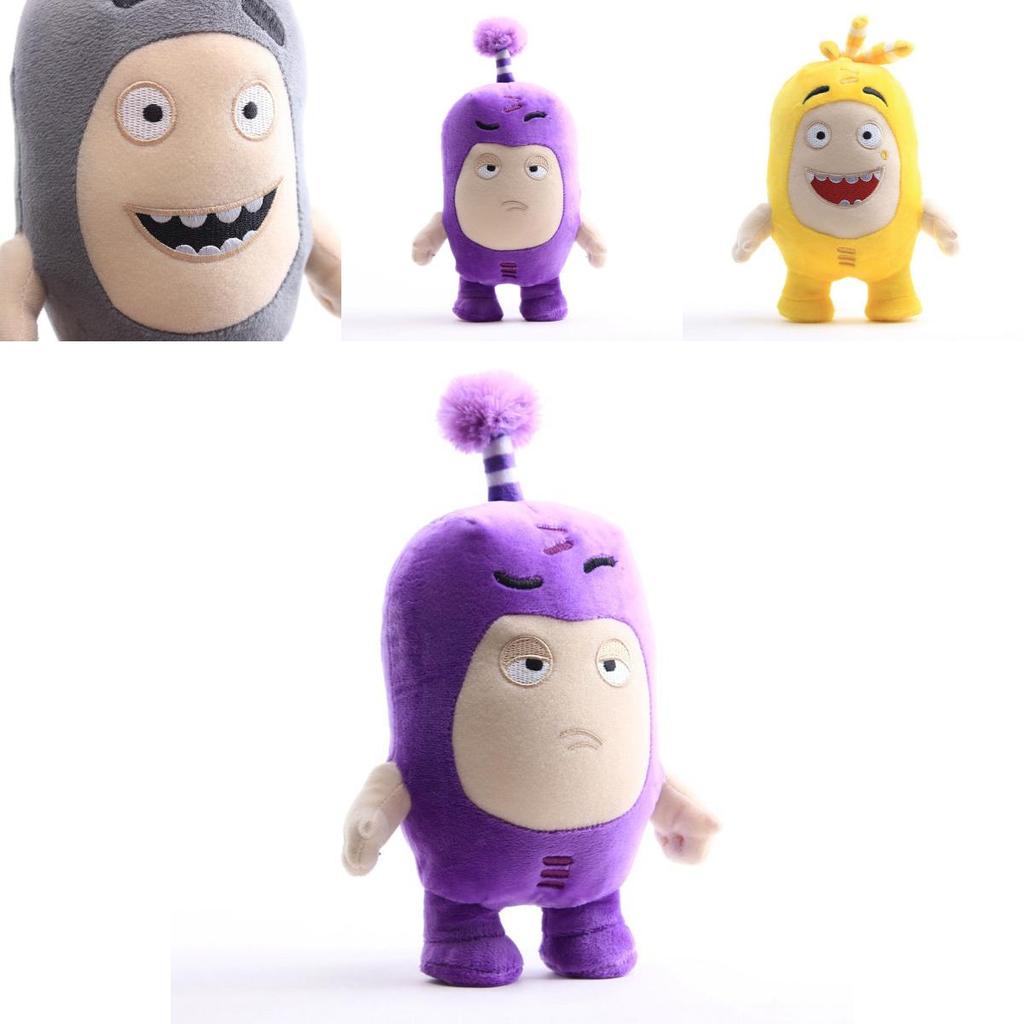 Очаровательные Oddbods 23 см Плюшевая Мягкая Игрушка Ньют Бабблс Пого Зи Джефф Фьюз Слик Кукла