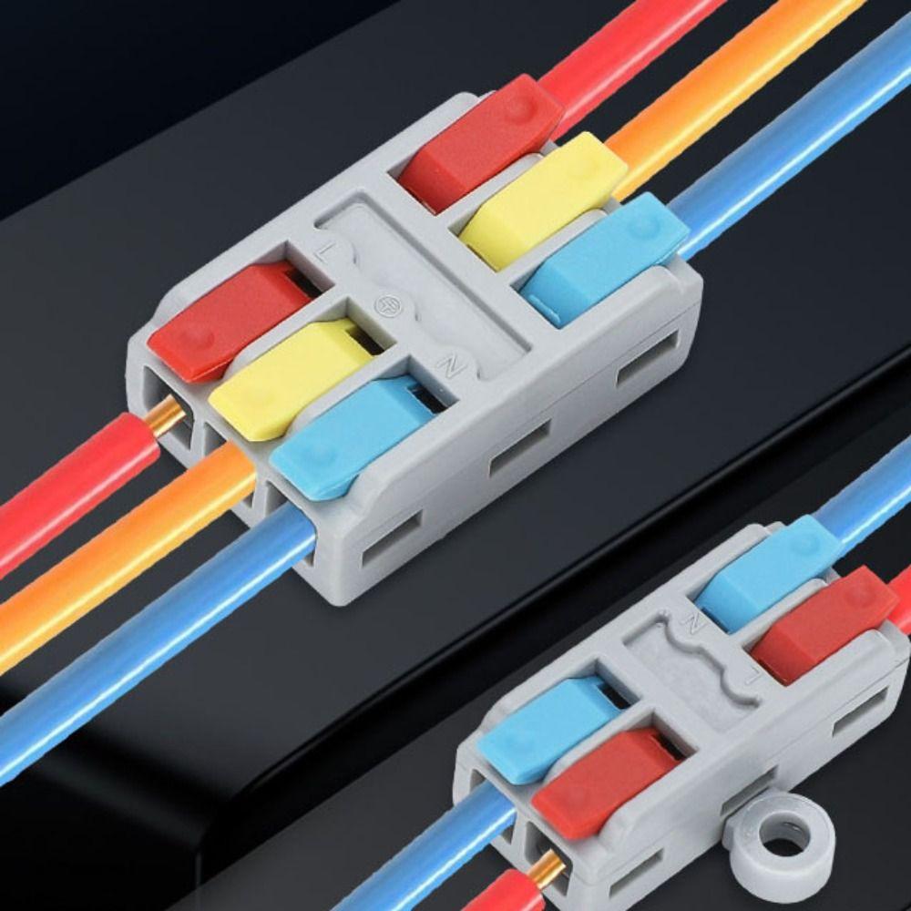 10 шт. Огнестойкий корпус Мини-быстрый соединитель проводов Электрический шкаф управления