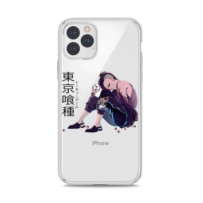 Силиконовый чехол Tokyo Ghouls Art для Apple IPhone 13 12 Mini 11 Pro XS MAX XR X 8 7 6 6S 5 Plus SE, чехол для телефона