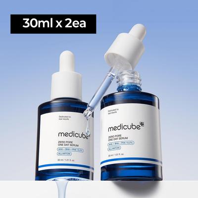 Сыворотка Zero Pore One Day 30 мл x2 для лечения акне, черных точек, ухода за порами