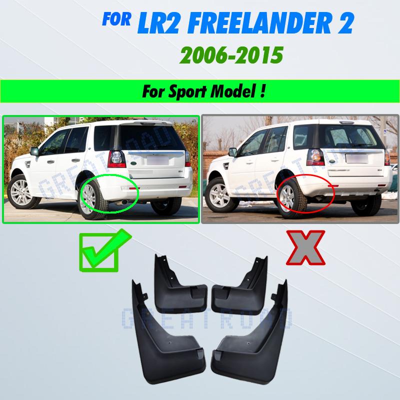 Fit For Land Rover Lr2 Freelander 2 2006-2015 Fender Mudguard Mud Flaps Guard Splash Flap Mudguards Car Accessories