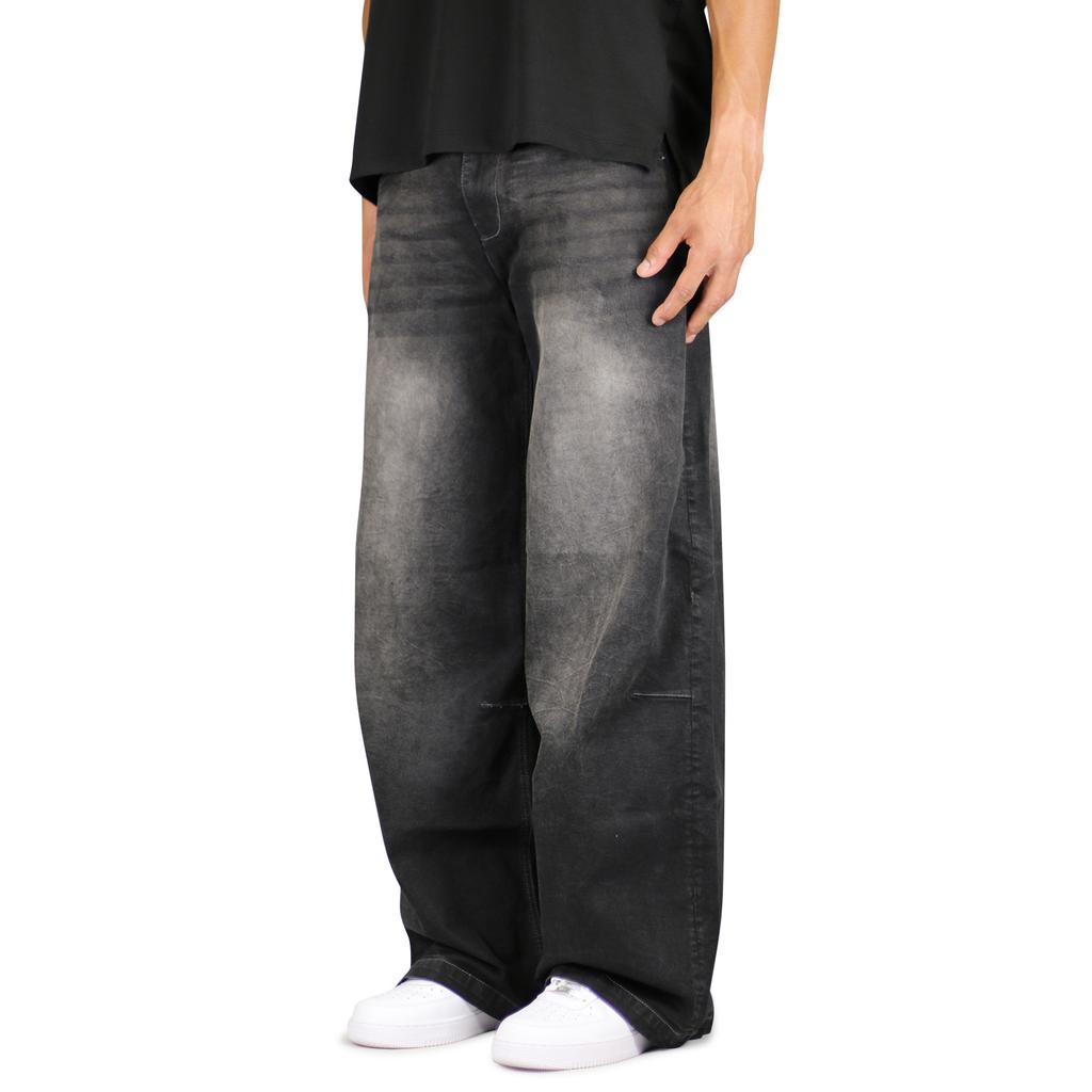 Джинсы Haipeodenim Черные Широкие