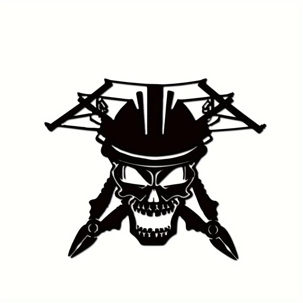 Декор пещеры человека-черепахи Lineman Bad Dog Metalworks Уникальный домашний декор для признательности Lineman, идеальные подарки для него