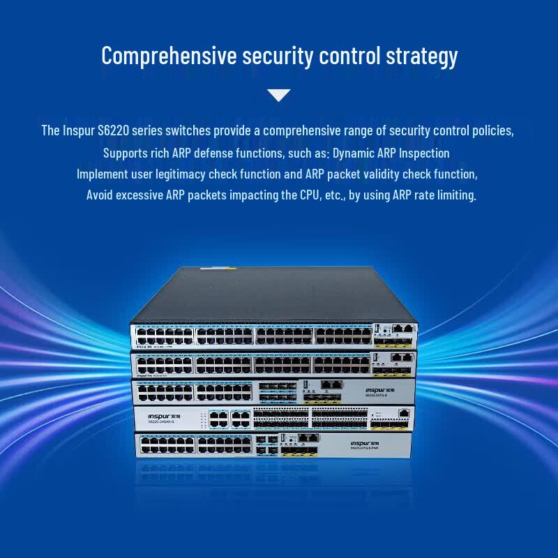 Inspur 48-Port Layer 3 Gigabit PoE Switch (CN version)
