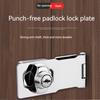 1/2PCS 3" Punch-free With Lock Drawer Locks Letter Box Locker Double Door Cabinet Lock Office Cabinet Security Combination Lock