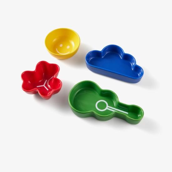 BTS Набор тарелок Jin HAPPY