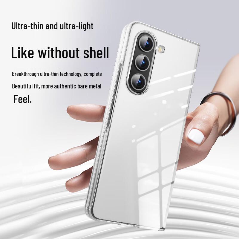 Сверхтонкий прозрачный защитный чехол Biazi для серии Samsung Galaxy Z Fold/Flip