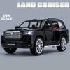 Новый 1:24 Toyota LAND CRUISER LC300 Prado SUV Модель автомобиля из литого металла Игрушечные внедорожники Модель автомобиля Моделирование Детский подарок