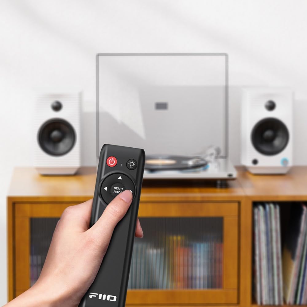 FIIO TT13 BT Silver from authorized Japanese number Bluetooth wireless analog record player FIO-TT13BT-S [Ships retailer/Serial included]