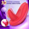 APP Control Tongue Clitoris Stimulator for Women Panties Vibrator Clit Vaginal Massager Interaction Stimulate Sex Toy for Women