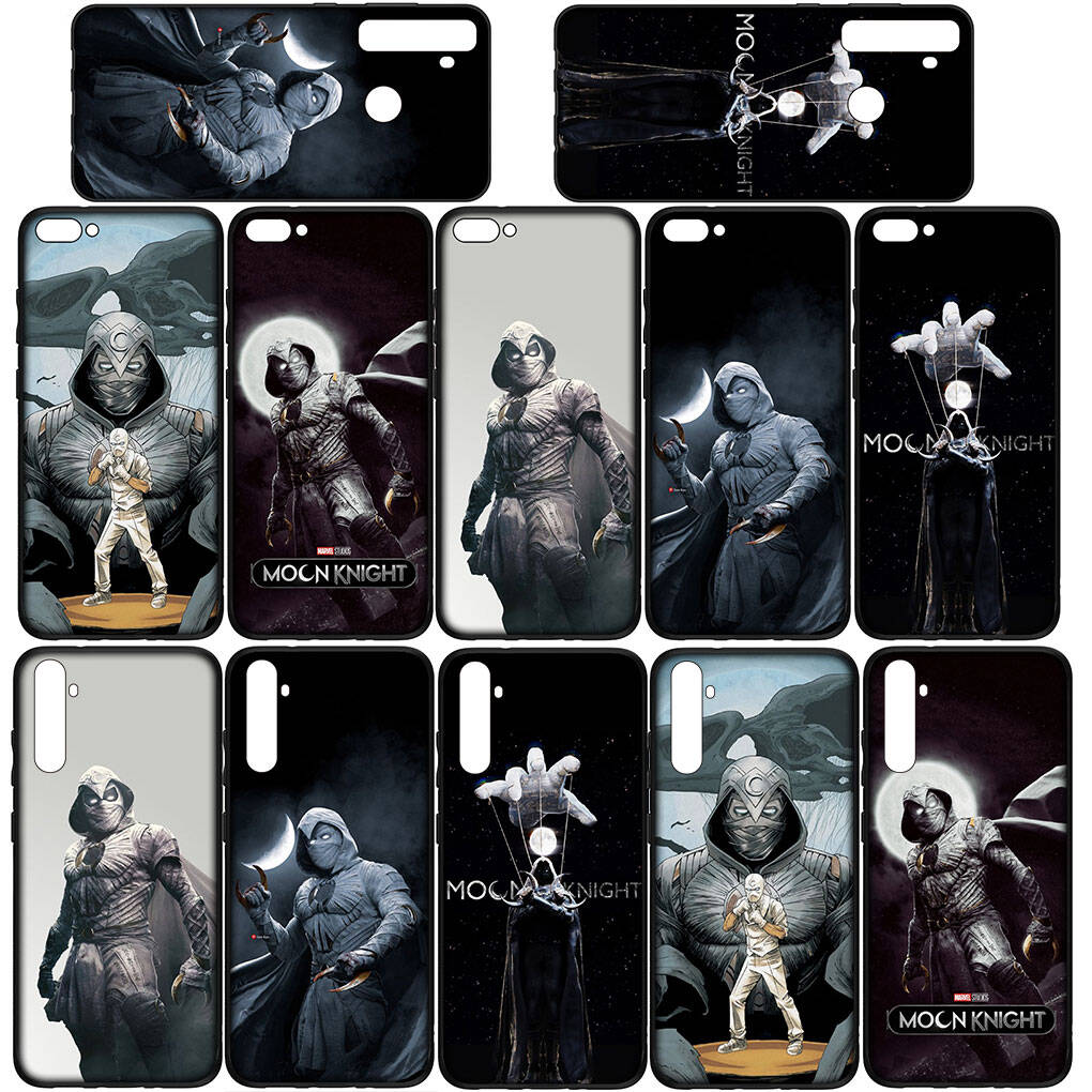 Чехол для iPhone 17 16 15 Xiaomi Poco Redmi Note 14 13 12 11 Pro Max 9 16e Samsung Galaxy S25 S24 S23 OPPO Huawei Marc Spector Moon Knight Чехол для телефона