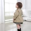 Children's Clothing Girls' Coat Kids Jacket Children's Spring Autumn Korean Style Cute Long Trench Baby Girls Windbreaker