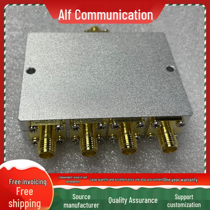 In-Stock SMA Microstrip 2-6GHz One-to-Four RF Power Divider for High-Frequency WiFi