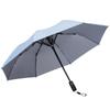Umbrella with Fan USB Rechargeable UV Protection Umbrella Multi-Function Long Handle Umbrella for Daily Rain Protection