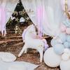 PartyDeco Стоящий единорог FB247 Пленка и алюминиевые шары