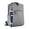Simple Backpack with USB Charging for Men's Computer Bag, Large Capacity Casual Business Laptop Backpack