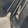 Dior Логотип Trotter клатч сумка сумка Косметичка ПВХ Черный