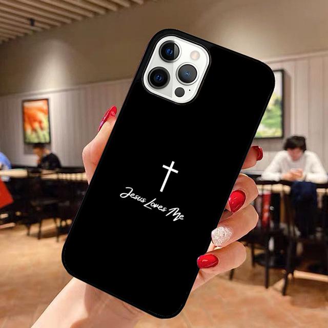 Христианский религиозный чехол для телефона с изображением Иисуса для iPhone 17 Air 16 16e 15 Plus для Apple 13 11 12 14 Pro Max Cover fundas
