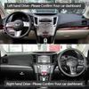 Для Subaru Legacy Outback 2010-2014 2011 2012 2013 Накладка на панель приборов автомобиля Предотвращение бликов Коврик ПротивоУФ Ковры Нескользящий коврик Левый руль Правый руль