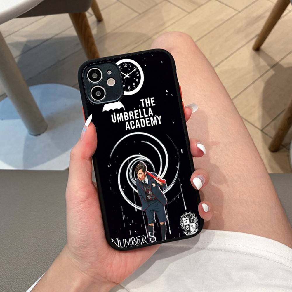Чехол для телефона Академия Амбрелла Для IPhone 14 X XR XS 7 8 Plus 11 12 13 Pro MAX 13mini Матовый противоударный чехол